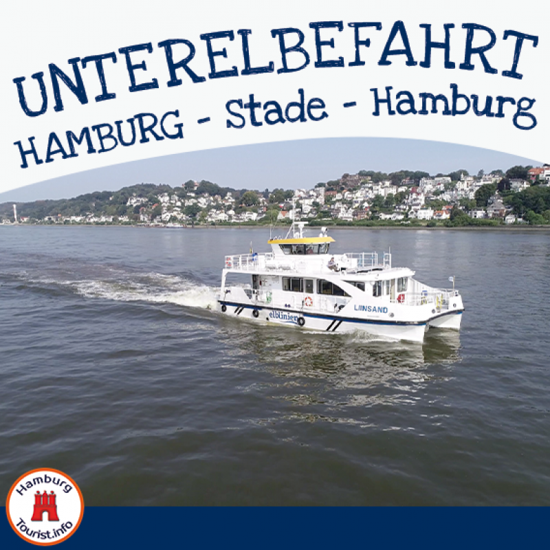 Unterelbe Fahrt Hamburg Stade Hafenrundfahrten Hti